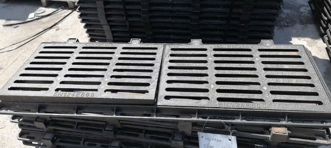 张家口球墨铸铁连体双篦展示